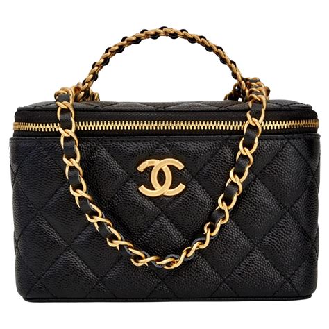 chanel beauty vanity bag|Chanel vanity case 2022.